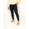 Koženkové nezateplené legíny 3952BLACK 1