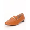 hnede damske mokasiny LEI24CAMEL 1