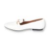 BIELE MOKASÍNY LEI24WHITE 5