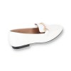 BIELE MOKASÍNY LEI24WHITE 8