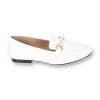 BIELE MOKASÍNY LEI24WHITE 1