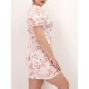 BIELE MINI ŠATY SO VZOROM 200045 2white 3