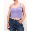 FIALOVÝ CROP TOP 200042