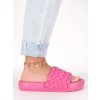 prepletane slapky na platforme cyklamenove SS126FUSH 5