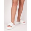prepletane slapky na platforme biele SS126WHITE 6