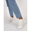 biele elastické tenisky LA196WHITE 4