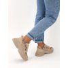 hnede tenisky s potlacou BL266 KHAKI 4