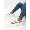 biele damske tenisky na platforme BL266 WHITE 6