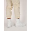 biele clenkove tenisky elasticke LA201WHITE 5