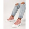 ruzove damske platenne tenisky 205115PINK 1