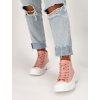 ruzove damske platenne tenisky 205115PINK 2