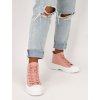 ruzove damske platenne tenisky 205115PINK 5