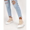 damske platenne tenisky bezove 205115 BEIGE 2