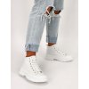 damske platenne tenisky biele 205115WHITE 2