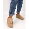 hnede damske tenisky superstar BL260 KHAKI 5