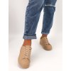 hnede damske tenisky superstar BL260 KHAKI 1