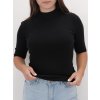 ČIERNY JEDNOFAREBNÝ DÁMSKY TOP 200062 3 3
