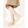 bezove cizmy RB135BEIGE 5