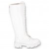 vysoke biele workery K263WHITE 1