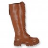 cizmy na platforme K263CAMEL 1
