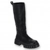 cierne vysoke cizmy RB130 BLACK 2