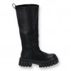 cierne vysoke cizmy RB130 BLACK 1