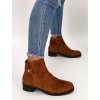clenkove hnede damske cizmy DA19CAMEL 4