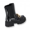cierne clenkove cizmy K278BLACKGOLD 8
