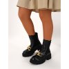 cierne clenkove cizmy K278 BLACK 1
