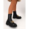cierne clenkove cizmy K278 BLACK 5