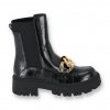 cierne clenkove cizmy K278BLACKGOLD 1