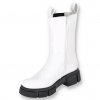 biele clenkove cizmy QT16WHITE 4