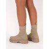 PONOŽKOVÉ KHAKI ČIŽMY NS269KHAKI 2