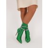 ZELENÉ ČLENKOVÉ ČIŽMY S VIAZANÍM K330 GREEN 5