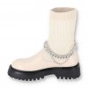 clenkove cizmy k269 BEIGE 5