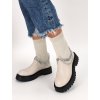 bezove cizmy K269BEIGE 2
