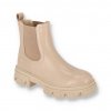 bezove clenkove cizmy RB117BEIGE 2