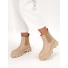 bezove cizmy RB117 BEIGE 1