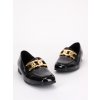 lakovane cierne damske mokasiny HXL06BLACK 7