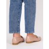 lakovane staroruzove damske mokasiny HXL06Pink 5
