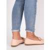 bezove mokasiny so zlatou ozdobnou prackou SBHX67BEIGE 4