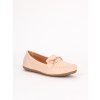 bezove mokasiny so zlatou ozdobnou prackou SBHX67BEIGE 6