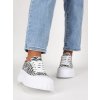 biele tenisky na platforme so vzorom UB20BLACKWHITE 6