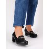 cierne topanky na hrubom opatku YEHJ131BLACK 3