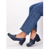 modre topanky na hrubom opatku YEHJ131BLUE 6