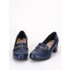 modre topanky na hrubom opatku YEHJ131BLUE 9