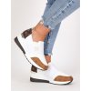 biele slip on tenisky na platforme LDLJ100CAMELLDLJ100WHITE 1