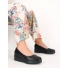 cierne balerinky na platforme XAJ 1BLACK 4