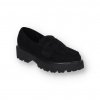 mokasiny na platforme damske cierne semisove YDF3black 2