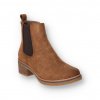 hnede clenkove cizmy KE206khaki 2